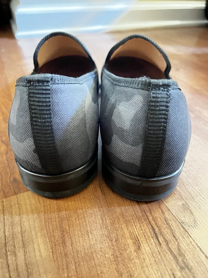 Mocasín sin cordones Duke & Dexter camuflado talla 11 para hombre, hecho a mano en Inglaterra Foto 3 de 4