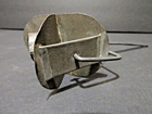 Antique Vintage Kitchen Primitive Metal Tin Hand Roller Donut Maker Cutter Tool — photo 7