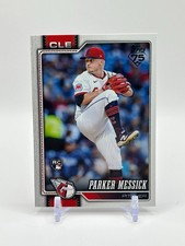 2026 Topps Series 1 Parker Messick RC Rookie #67 Cleveland Guardians