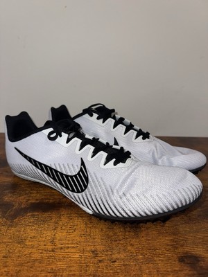 Nike Womens Zoom Rival M 9 Womens Size 12 Grey/Black Track Shoes AH1021-005 NWOB