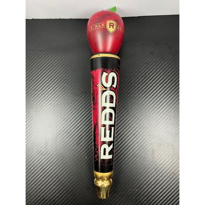 Redds Apple Ale Beer Tap Handle Red Apple Design Collectible Bar Decor