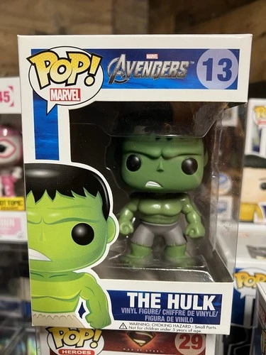 Funko Pop!  Hulk #13, Avengers, Authentic OG!!!