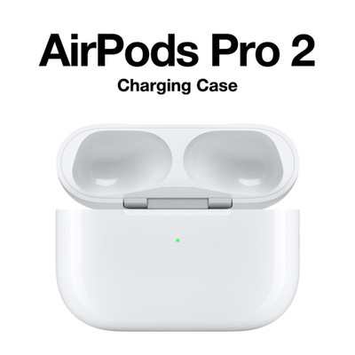 Apple AirPods Pro (2nd Generation)   Case, Accessories, & Box   NO EARBUDS