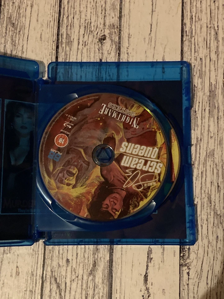 The Best of 80s Scream Queens [18] Blu-ray with slip case nightmare sisters - Image 4 of 4