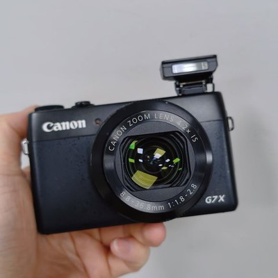 Canon PowerShot G7X Mark I G7X1 20.2MP Digital Camera Touch Screen - 95% New