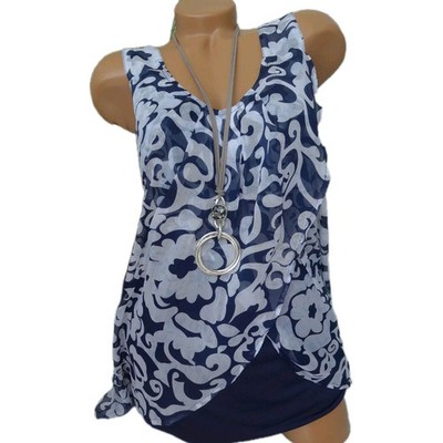 Zhenzi Long Tunika Bluse Shirt Gr. S/42 - XL /54 (313) Lagen 2 in 1 Effekt NEU