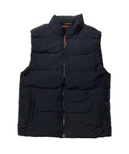 Vintage GAP Down Puffer Vest Mens Medium Black Primaloft Outdoors