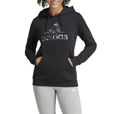 Adidas Felpa da Donna con Cappuccio Camo Graphic Nera Codice IW5154 - 9W