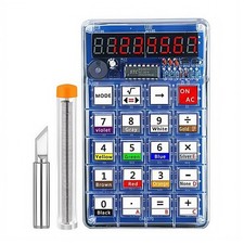 Soldering Practice Kit DIY 7-Digit LED Display Electronics Calculator