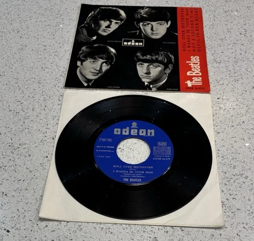 The Beatles Rollover Beethoven 7" EP Spanish Import