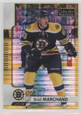 2017-18 O-Pee-Chee Platinum Seismic Gold 39/50 Brad Marchand #3 7fp