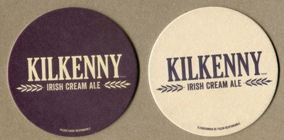 KILKENNY, IRISH CREAM ALE BEER MAT COASTER SOUS-BOCK
