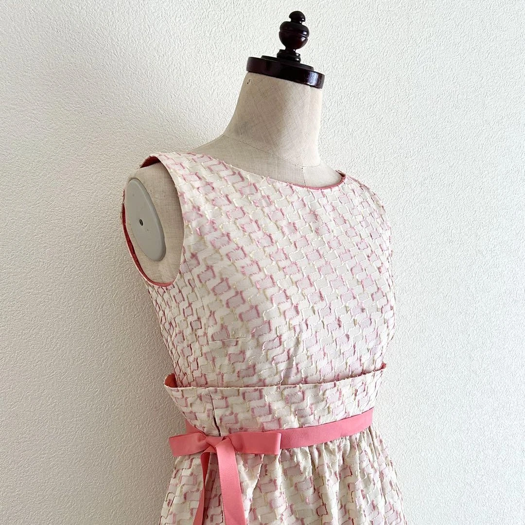 Abito RED VALENTINO occasione avorio nastro ricamato taglia 40