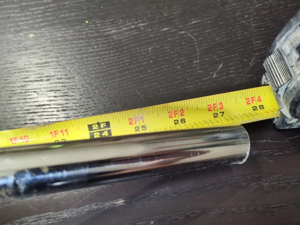 Vintage Handlebar Old School BMX Straight Crossbar Chrome OG 70s 80 CW Kuwahara - Image 2 of 4