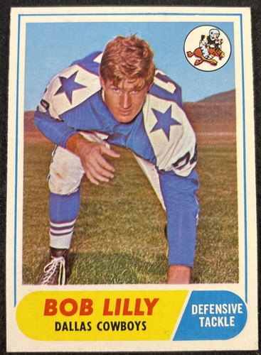 Bob Lilly #181 1968 Topps card
