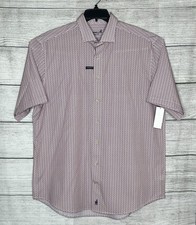 Johnnie-O Hangin Out Men s Button Up Shirt Size LT