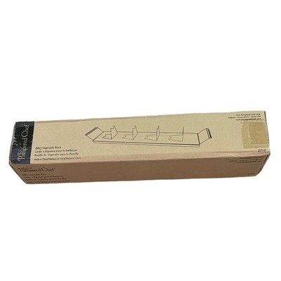 Pampered Chef BBQ Vegetable Rack #2712 Stainless Steel Grilling Accessory