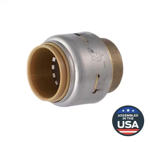 2️⃣🦈2x SharkBite MAX UR518 3/4" Push-to-Connect End Stop Cap New - CLEARANCE🔚