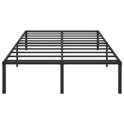 Bed Frame, Metal Platform Bed Frame No Box Spring Needed, Bed with Heavy Duty...