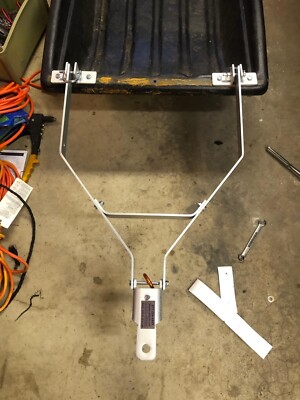 Digger Tow Hitch Mount For ATV & Snowmobile | Pulls Ice Fishing Sleds & Portable Shanties