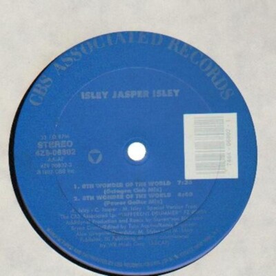 Isley Jasper Isley 8th Wonder Of The World Vinyl Single 12inch NEAR MINT