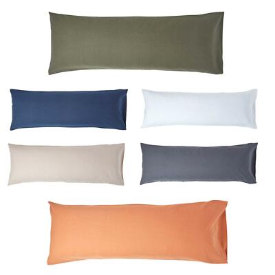Luxus weicher Leinen Uni Körper Kissenbezug grün, marine, grau, weiß, orange