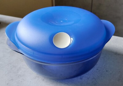 Tupperware Mikrowelle Micro-Fix 1,5 l blau Mikrowellenbehälter