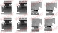 Quick Brake 109-1298 Accessory Kit, Disc Brake Pad For Abarth Alfa Romeo Audi CI