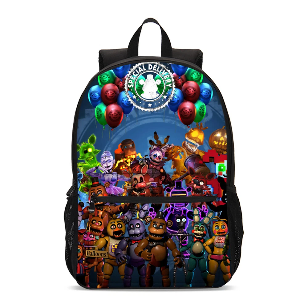 Five Nights at Freddy's Game Students Backpack, School Bag, Back To School Gift