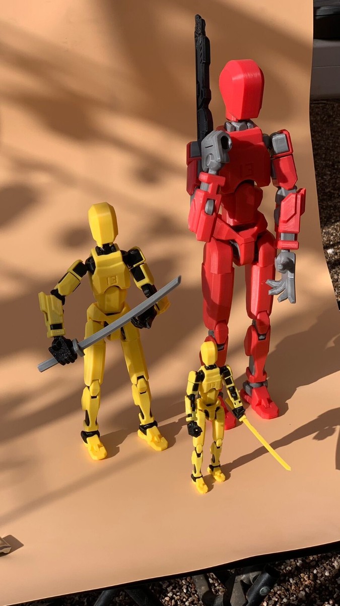 250% Scale 33CM DUMMY13 Action Dummy 13 Real 3D Printing Figures