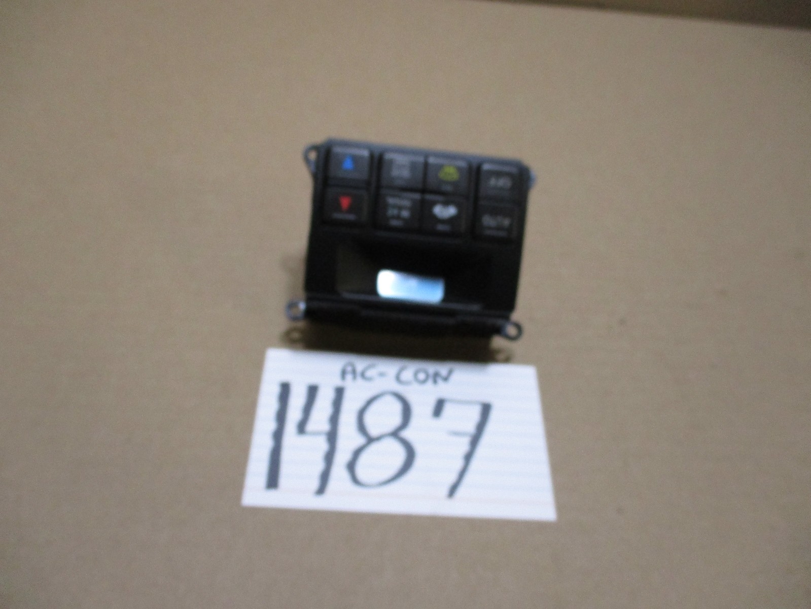 01 02 03 04 05 06 Acura MDX REAR AC and Heater Control Used Stock #1487-AC 