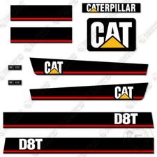 Fits Caterpillar D8t Decal Kit Equipment Decals Tractor Crawler Dozer
