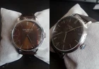 NEW COLLECTION LOCMAN 1960 DOLCE VITA MEN'S WATCH 41MM BROWN LEATHER STRAP