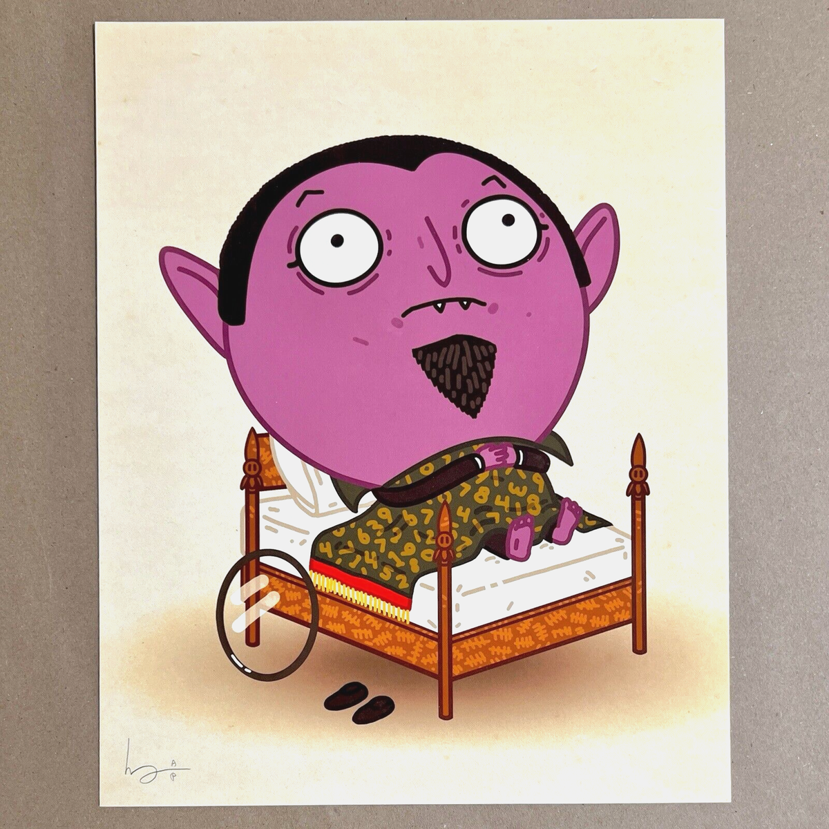 Mike Mitchell CONTEMPLATING INFINITY Just Like Us Print THE COUNT