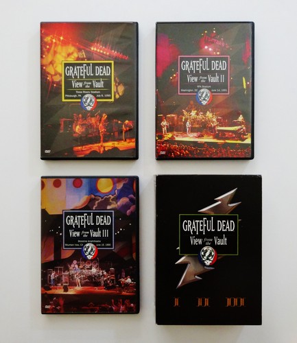 Grateful Dead View From The Vault I II III DVD Box Set 1 2 3 GD 1990 1991 1987 - Picture 2 of 12