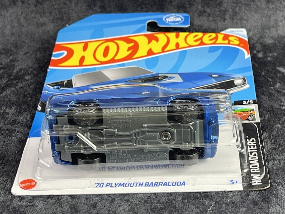Hot Wheels 2023 HW Roadsters 3/5 '70 Plymouth Barracuda