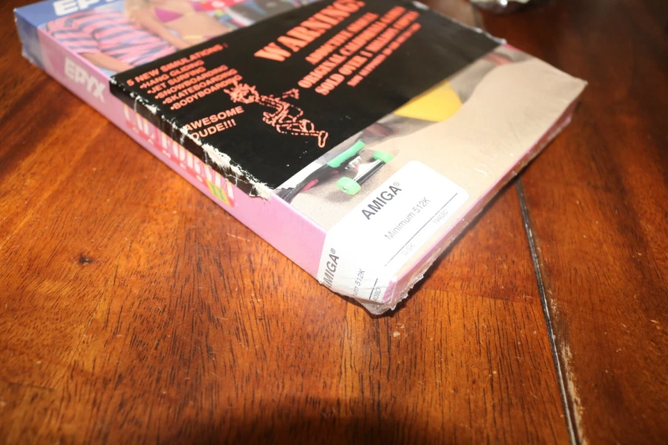 Nuevo de Lote Antiguo Precintado Epyx Juego de Computadora California Games II 1990 Amiga 512K Foto 3 de 4