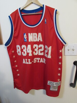Mitchell & Ness NBA West Champions All Star Jersey Kobe Magic Duncan Shaq