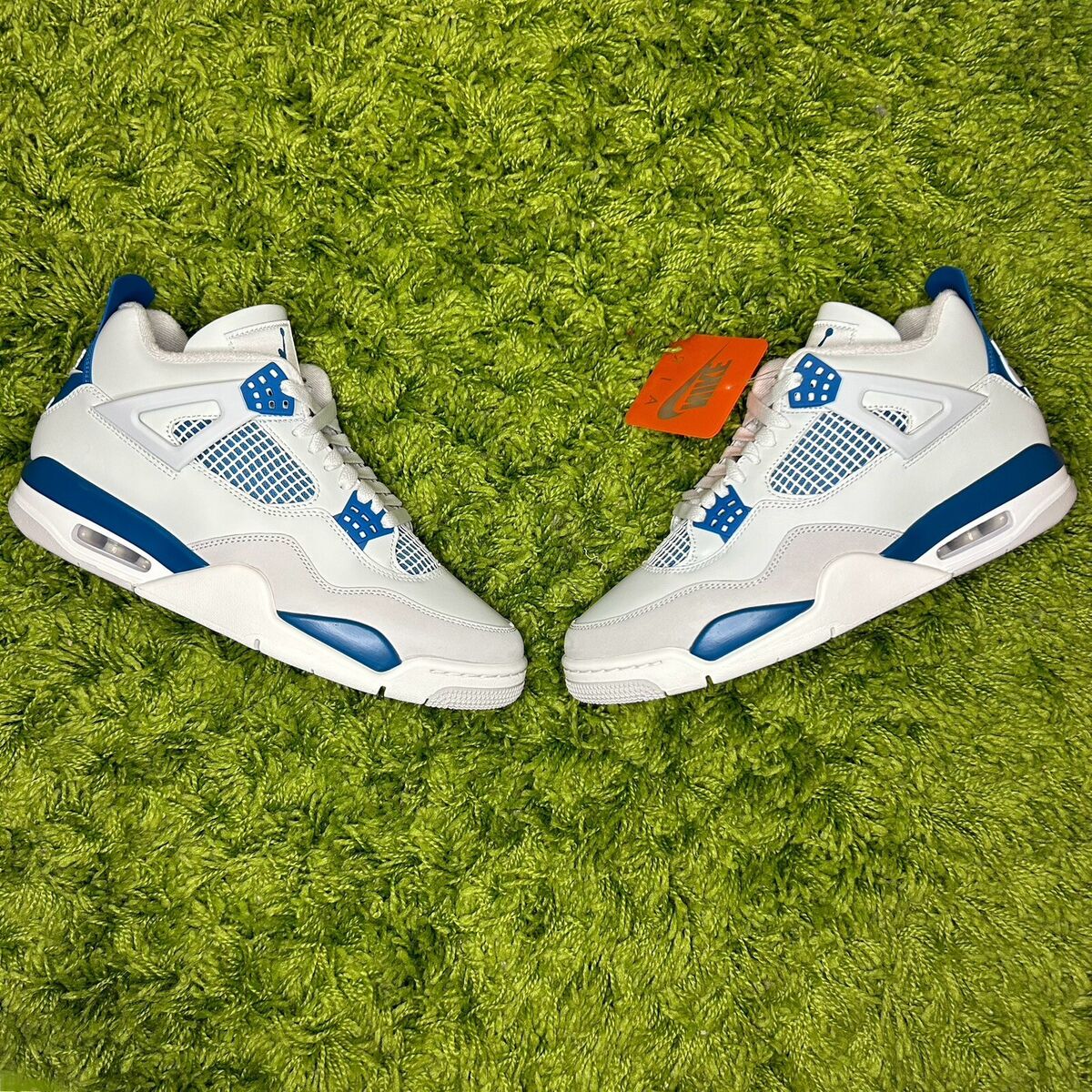 Size 10 - Air Jordan 4 Retro 2024 Military Blue for sale Size 10 - Air Jordan 4 Retro 2024 Military Blue for sale