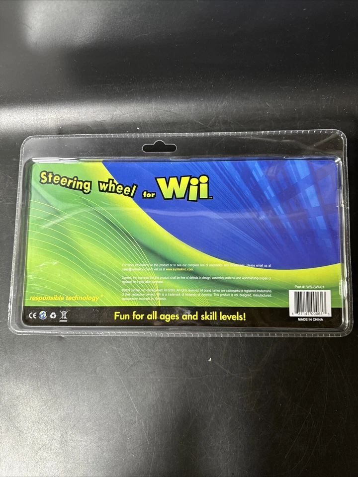 Steering Wheel And Gun for Wii Set, New - Image 3 of 4