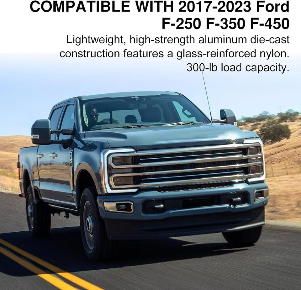 Rear Retractable BedStep 75313-01A For 2017-2022 Ford F-250 F350 450 Super Duty - Image 4 of 4