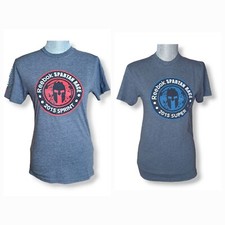 Reebok Spartan Race Super 2015 Finisher Trifecta Qualifier XS T-Shirt Bundle 2