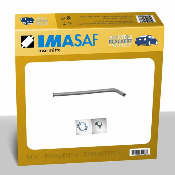 Imasaf Auspuff Mittelrohr FüR Renault Megane I + Classic + Grandtour ScéNic I-image