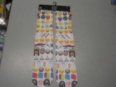 ODD SOX   ''EMOJIS''   Unisex Mid Calf Crew Socks New