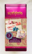 Craftabelle Finger Knit Creation Kit Makes 3 Colorful Scarves Brand New Sealed