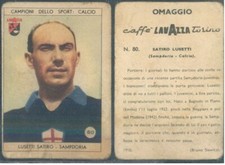 Fußballbild Champions Sport*Caffè Lavazza Ausgabe 1950*Sampdoria-Lusetti Nr. 80
