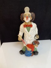Gilde Clown Doktor mit Kind 35599 Großfigur 28 cm