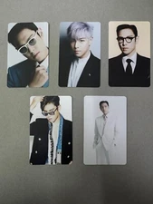 Kpop BIGBANG T.O.P Choi Seung Hyun  5 cards RARE 25