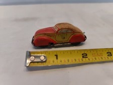 Distler Mighty Midget coupe vintage tin windup toy West Germany VGC condit Works