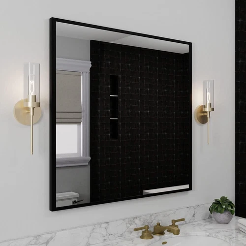 Austin Allen AA1016SF Riley Modern Clear Glass Wall Sconce - Picture 2 of 4